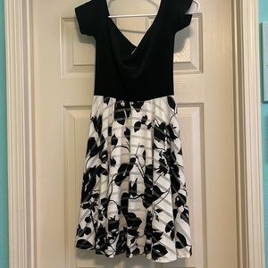 Black and White Dress
